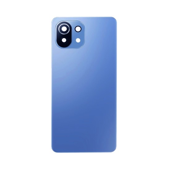 Tapa Trasera+Lente de Cámara Xiaomi Mi 11 Lite/Mi 11 Lite 5G Azul Jazz Tapa Trasera+Lente de Cámara Xiaomi Mi 11 Lite/Mi 11 Lite 5G Azul Jazz